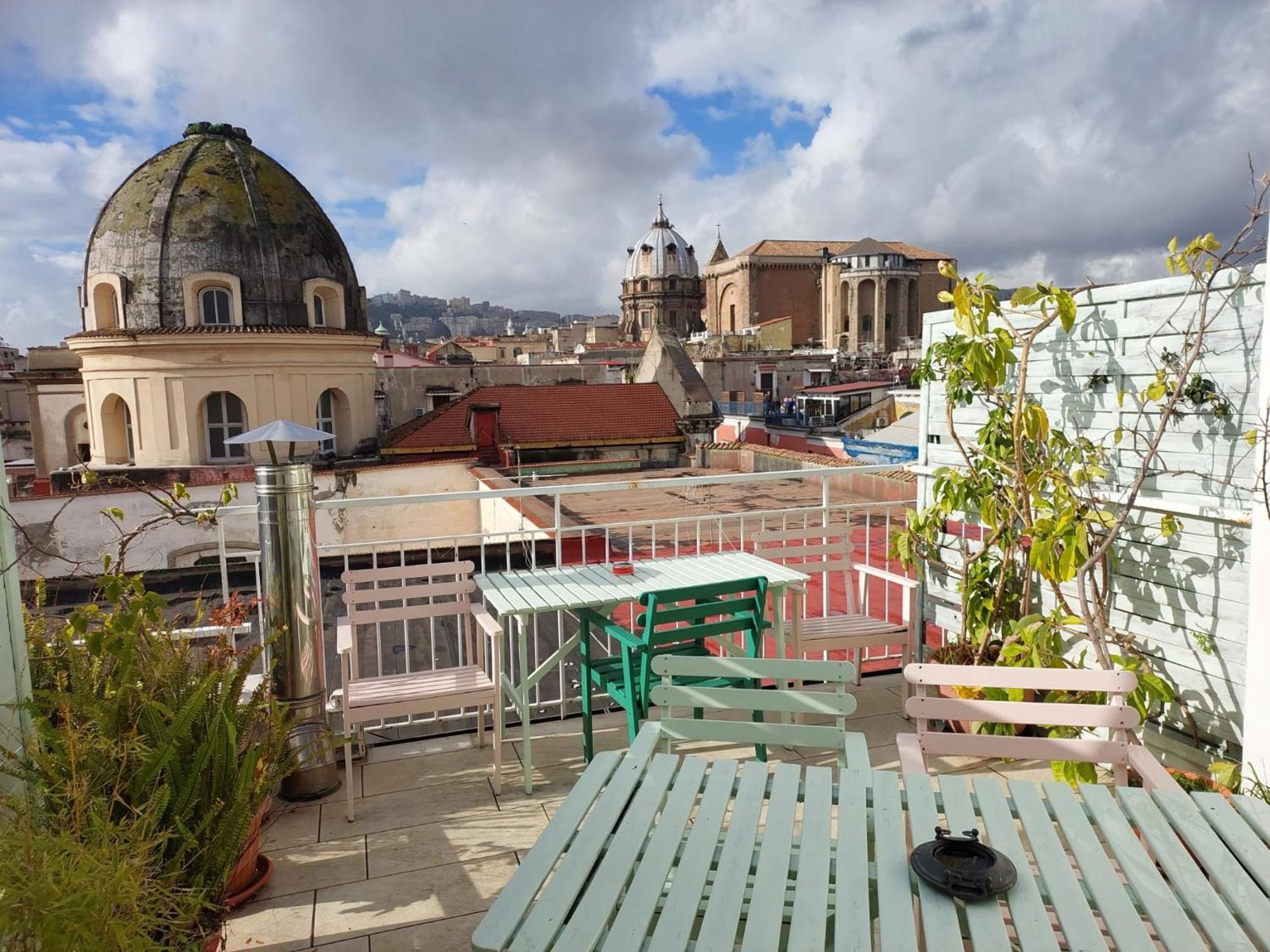 Naples Tribunali Rooftop 46 Eksteriør billede