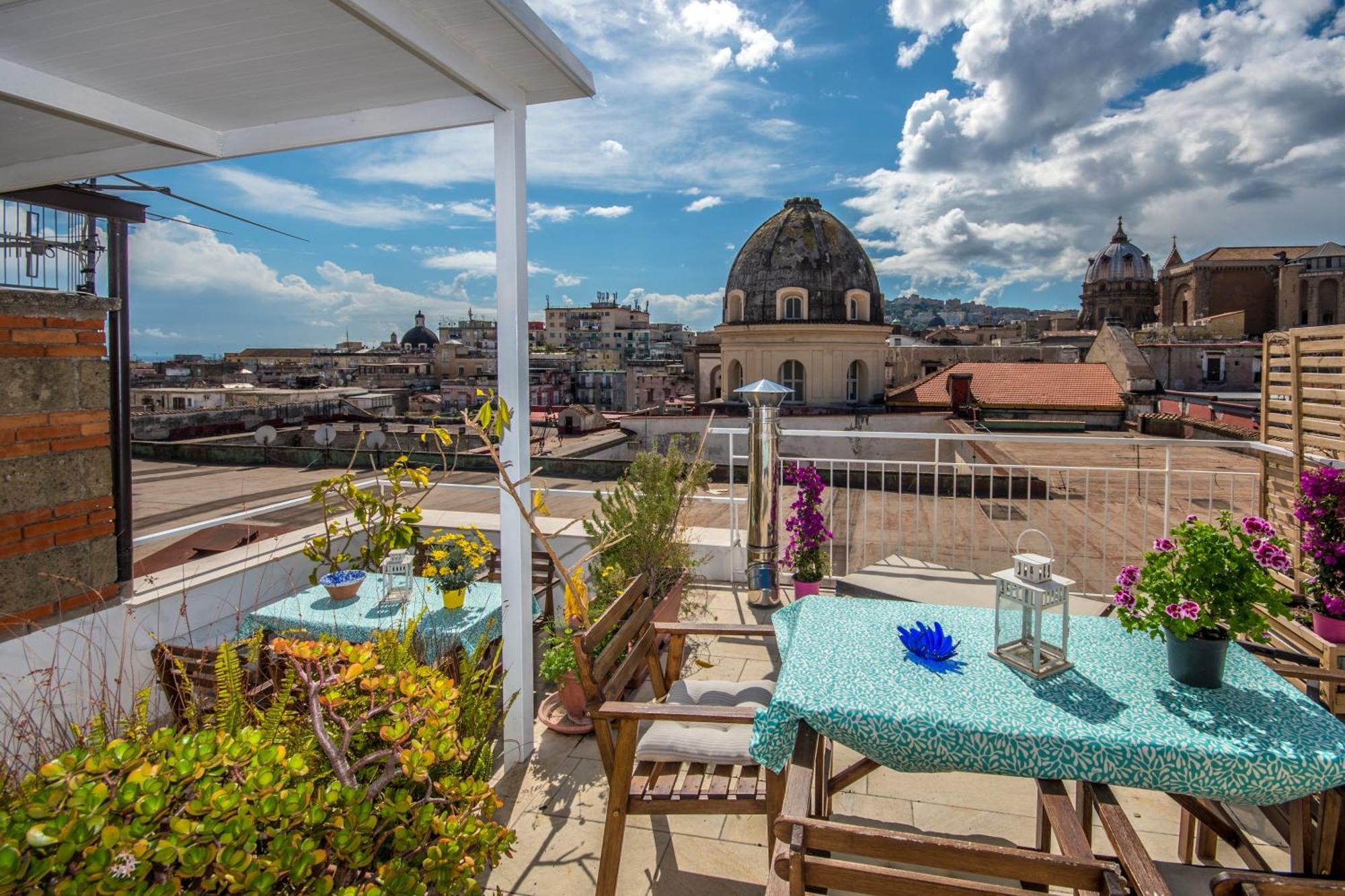 Naples Tribunali Rooftop 46 Eksteriør billede
